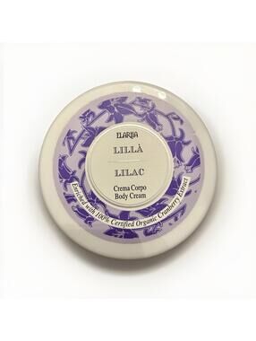 Elariia Lilac Body Cream W/ Chamomile Flowers 6.7 oz Luxury Spa Skin Care Beauty